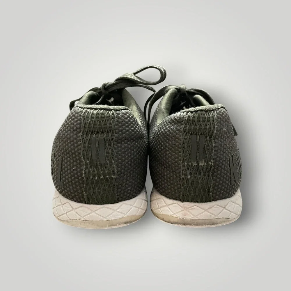 NOBULL Trainer Women 7.5 Army Green SuperFabric Training‎ Sneakers Workout Shoes